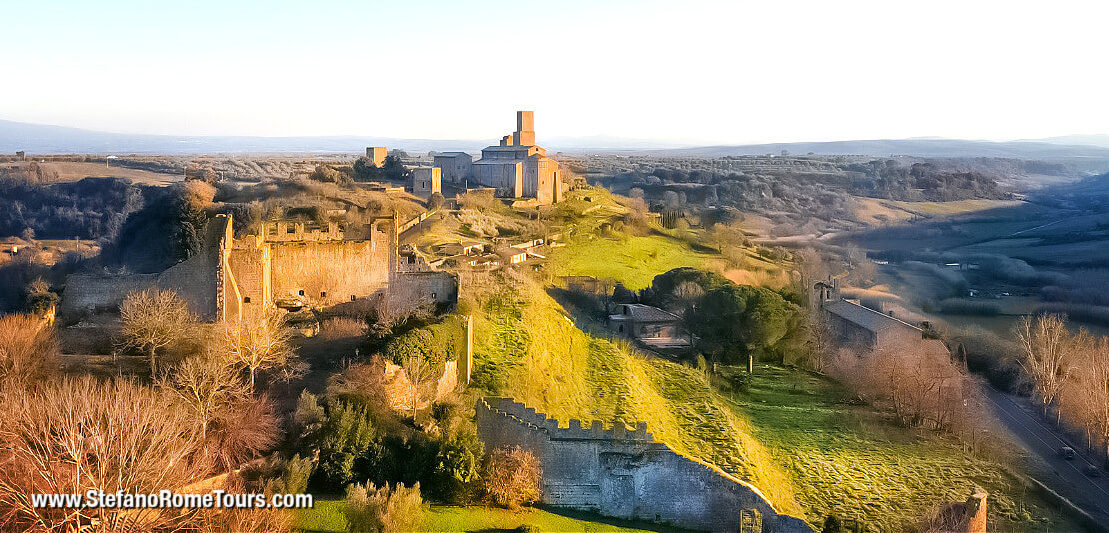 Tuscania Famous Ancient Roman Empire Roads