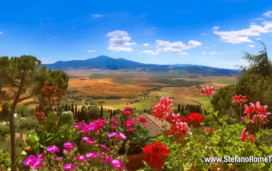 Stefano Rome Tours to Tuscany Pienza Montepulciano