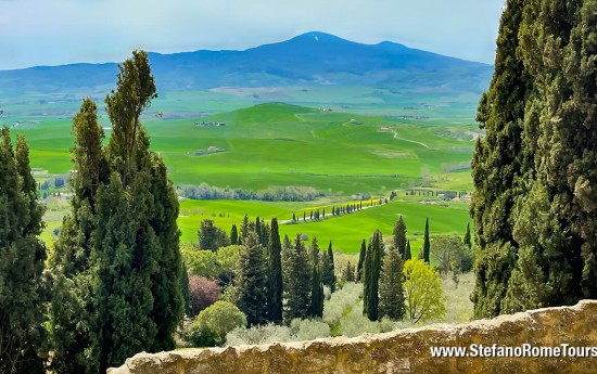 Tuscany Post Cruise Tour to Montepulciano and Pienza from Civitavecchia