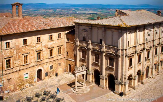 Montepulciano Tuscany post cruise tours from Civitavecchia