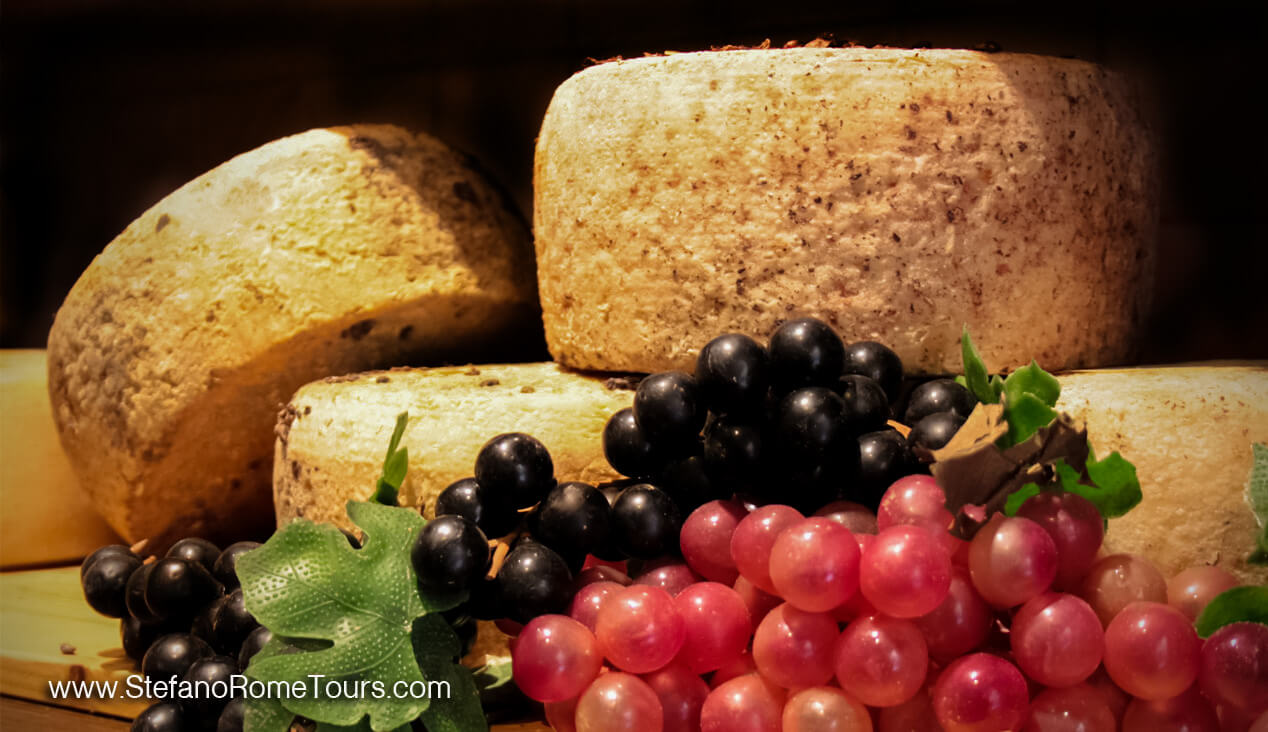 Wine and Cheese Tour from Rome to Tuscany Pecorino di Pienza foodie tours