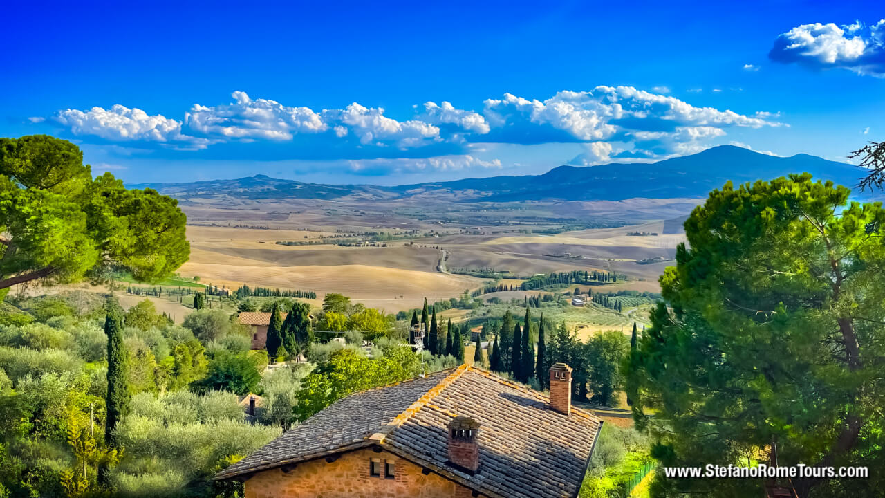 Post Cruise Tuscany Tour to Montepulciano Pienza