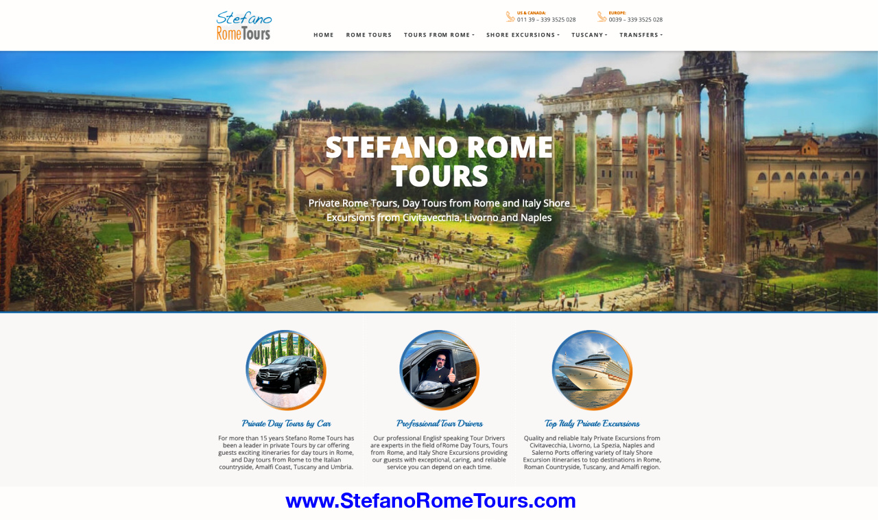 Stefano Rome Tours from Civitavecchia private excursions