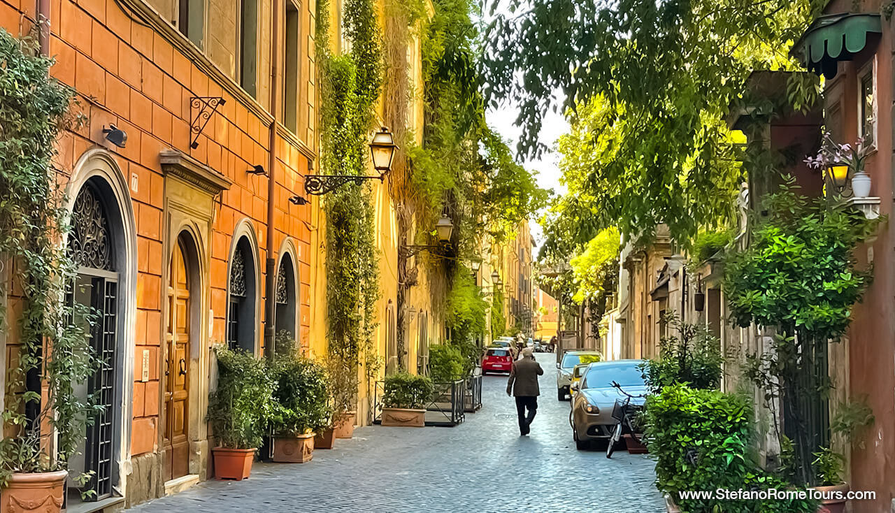 Via Margutta Vacanze Romane Roman Holiday most popular Rome streets