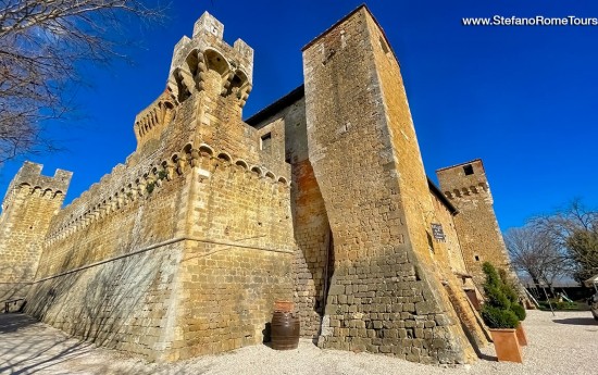 visit Medieval Castles in Tuscany from Rome