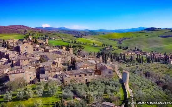 Day Tours from Rome to Tuscany Monticchiello