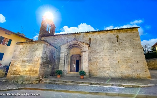 San Quirico d'Orcia Private Tuscany Tour from Rome