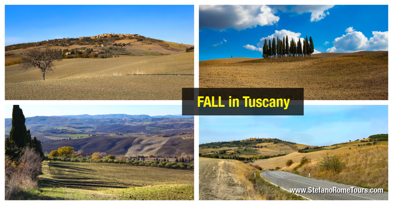Fall September October Tuscany Day trips from Rome