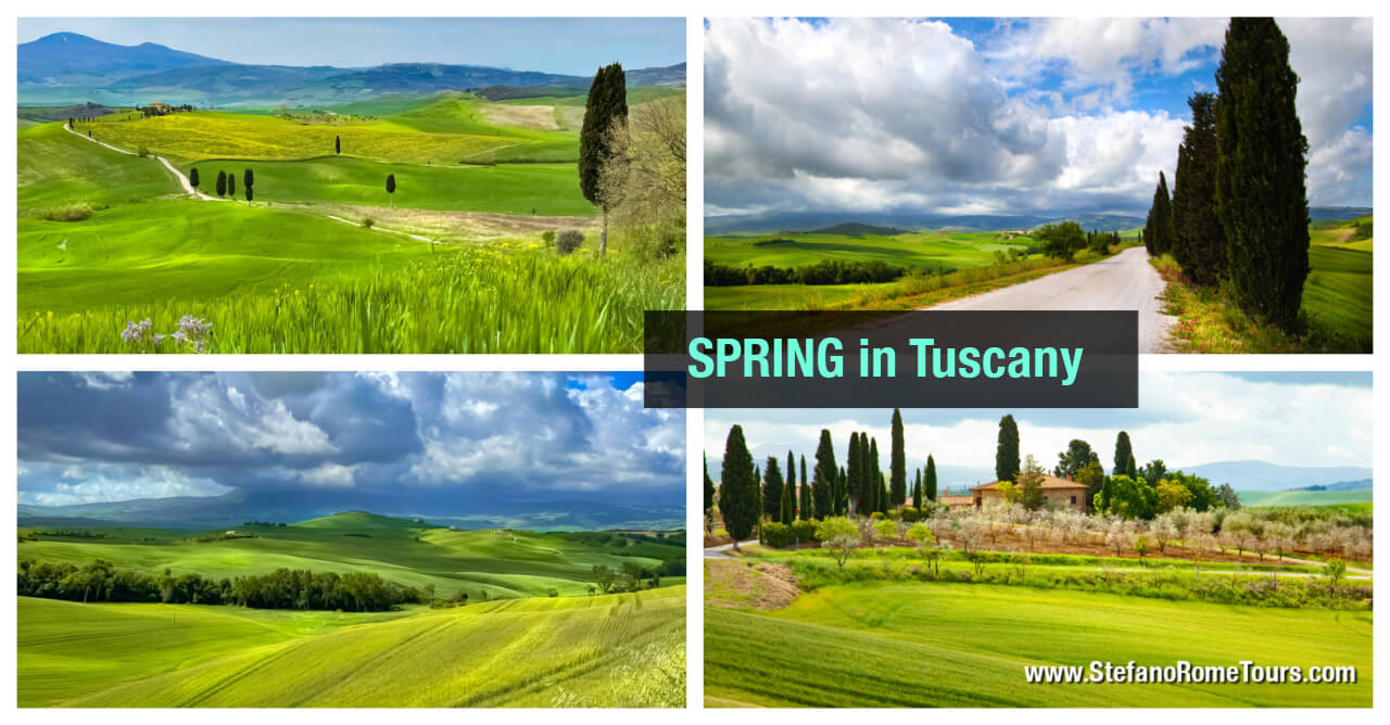 Tuscany Rome in Spring best time to visit Italy