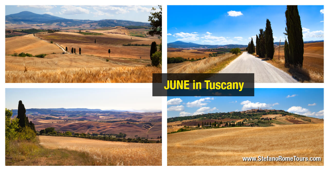 Best month of the year to visit Tuscany in June