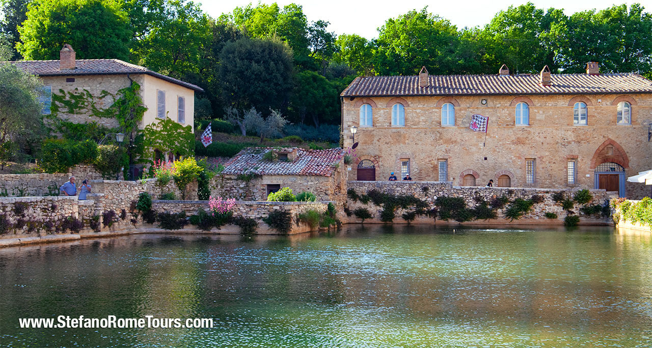 Bagno Vignoni Best Tuscany Tour from Rome luxury tours