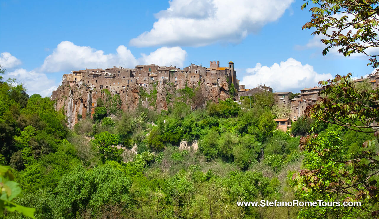 Calcata Best Day Trips from Rome to the countryside Stefano Rome Tours in limo