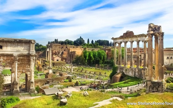 Roman forum Best Tours of Rome from Civitavecchia