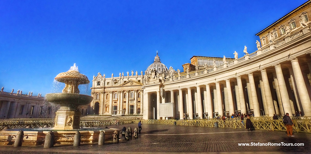 St Peter Square Postcard Perfect Rome luxury Tours