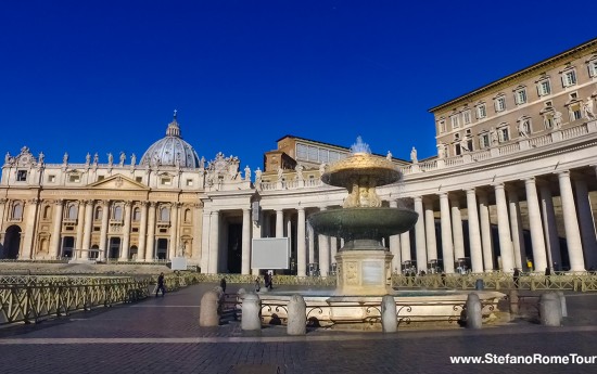 St Peter's Square Rome sightseeing tours from Civitavecchia