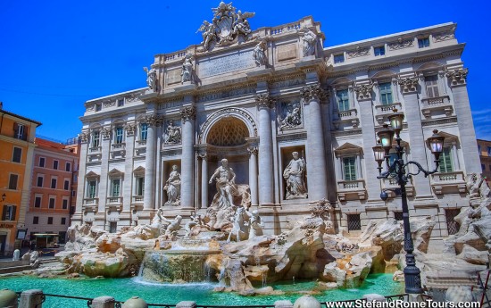 Trevi Fountain Postcard Perfect Rome Tours from Civitavecchia shore excursions