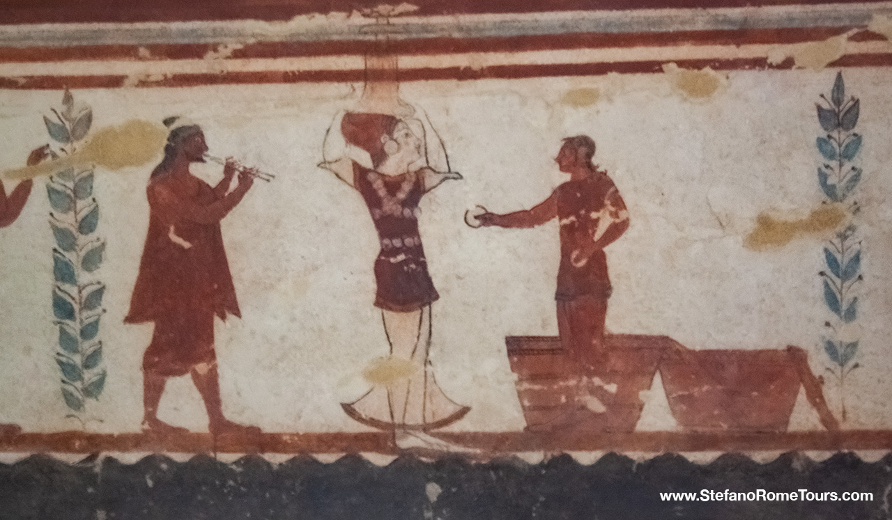 Tarquinia's Cryptic Canvas Deciphering Etruscan Tomb Murals