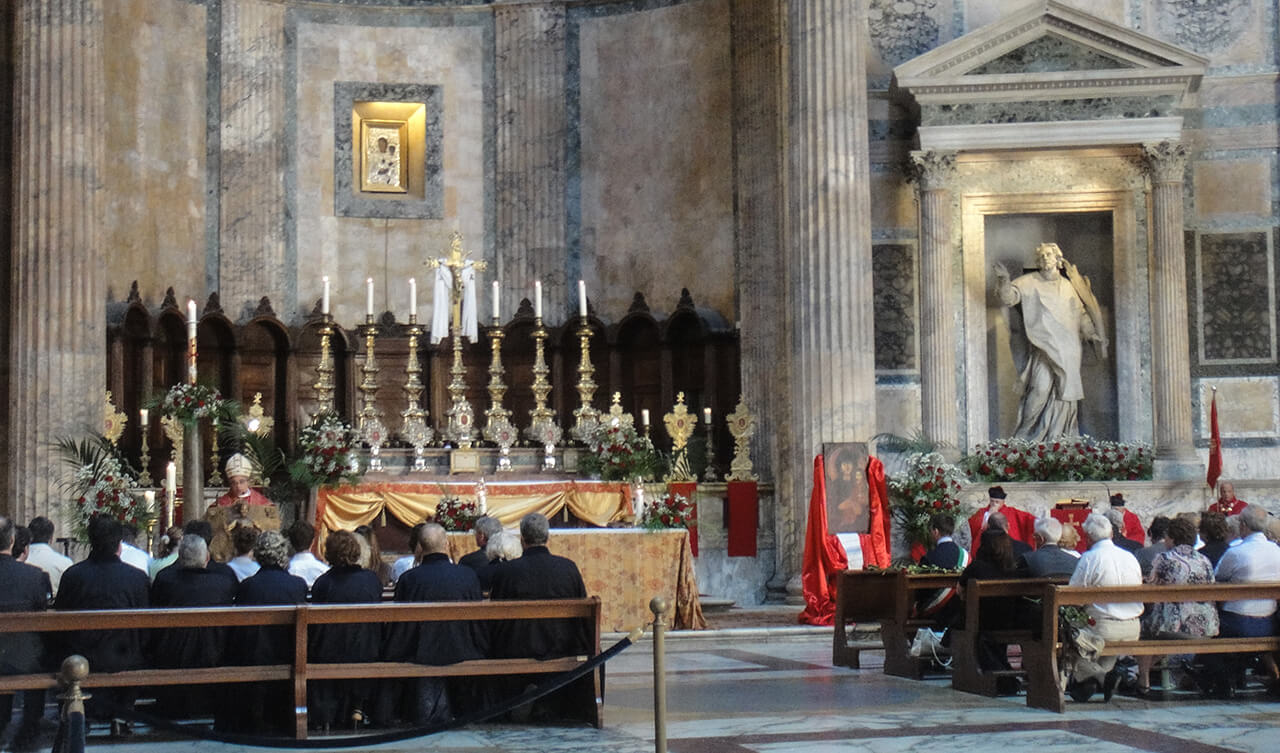 Pantheon Church of Saint Mary of the Martyrs Rome sightseeing tours