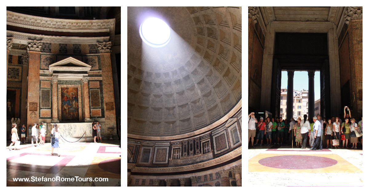 Pantheon Summer Solstice Rome limousine tours