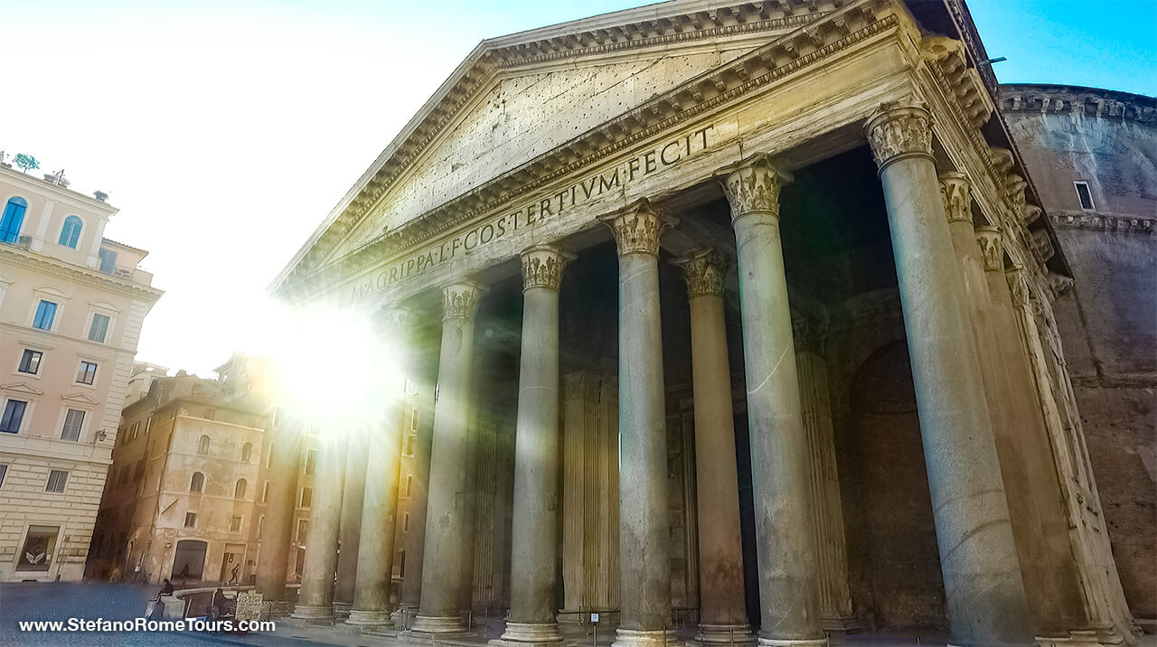 History and Facts of Roman Pantheon in Rome luxury tours
