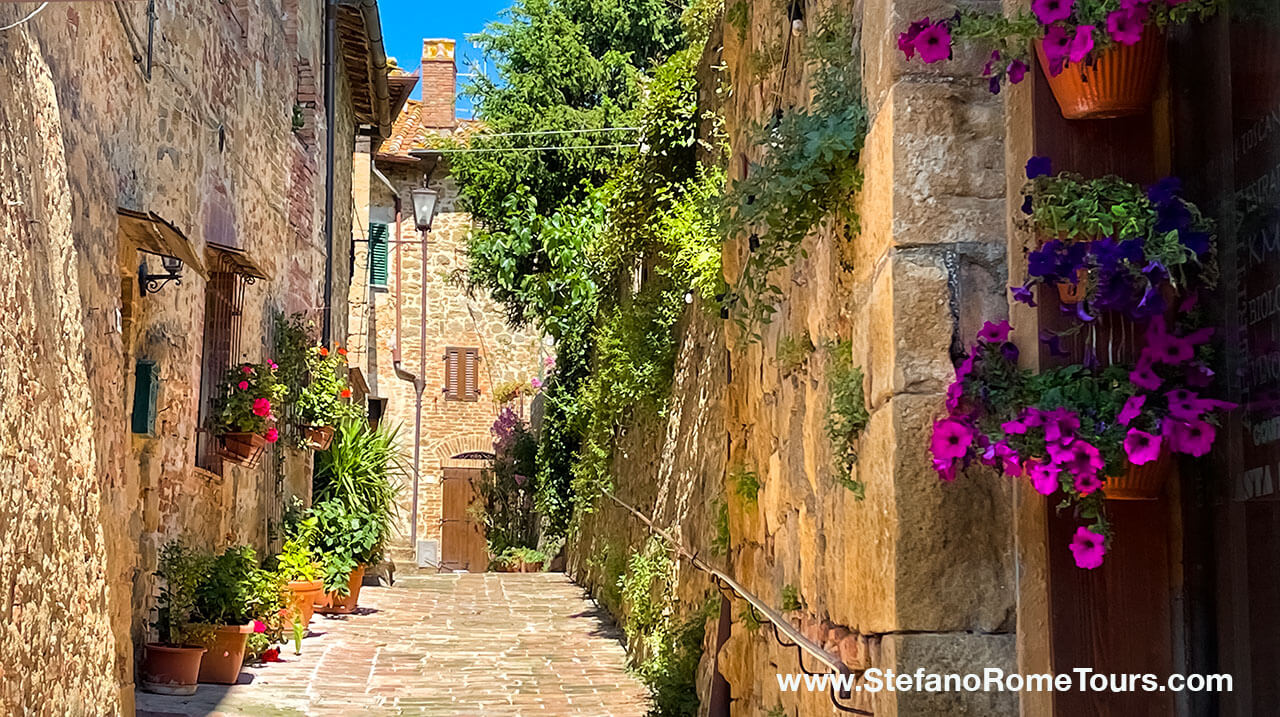 Charming Villages in Tuscany private tours from Rome
