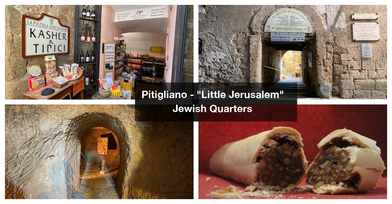 Pitigliano Little Jerusalem Tuscany Tours from Civitavecchia