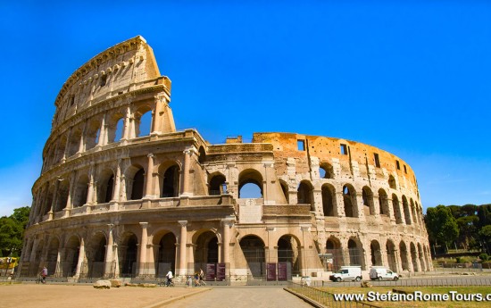 Colosseum  La Dolce Vita Rome Tour from Civitavecchia