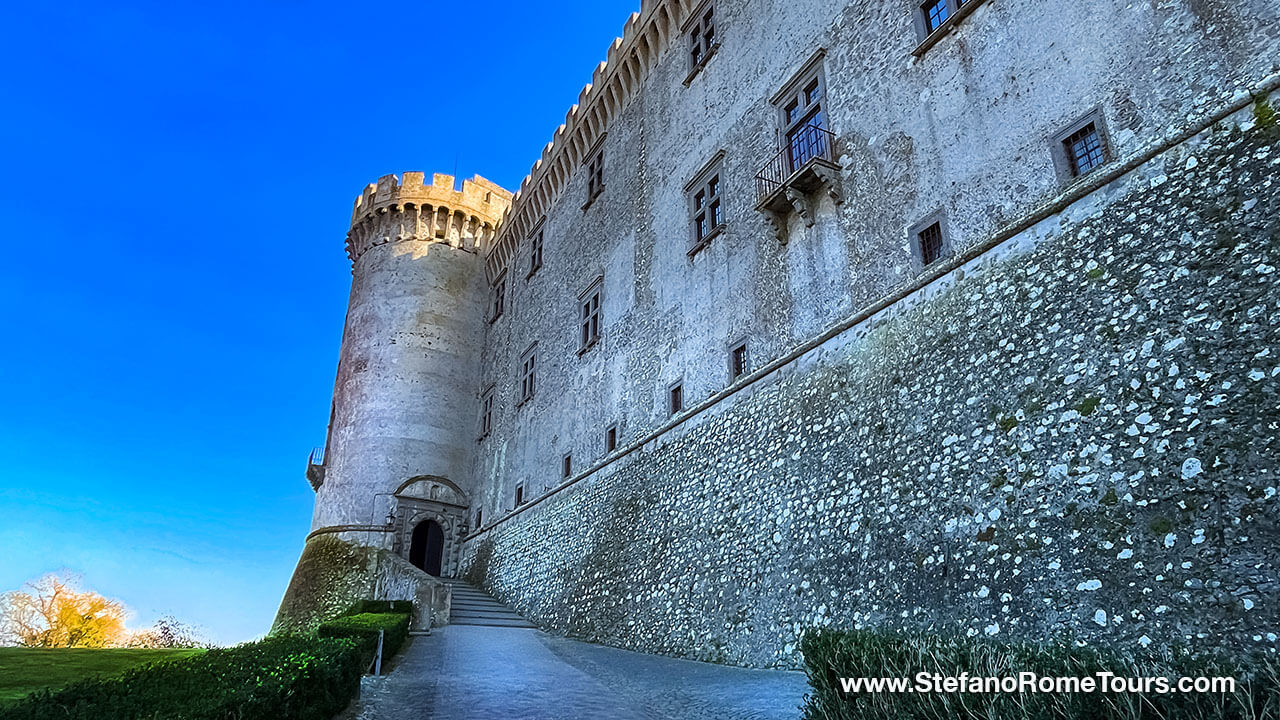 Bracciano castle Medieval Wonders Countryside Tour from Civitavecchia