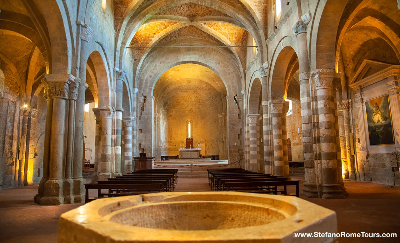 Cathedral of Sovana Tuscany Tours from Rome