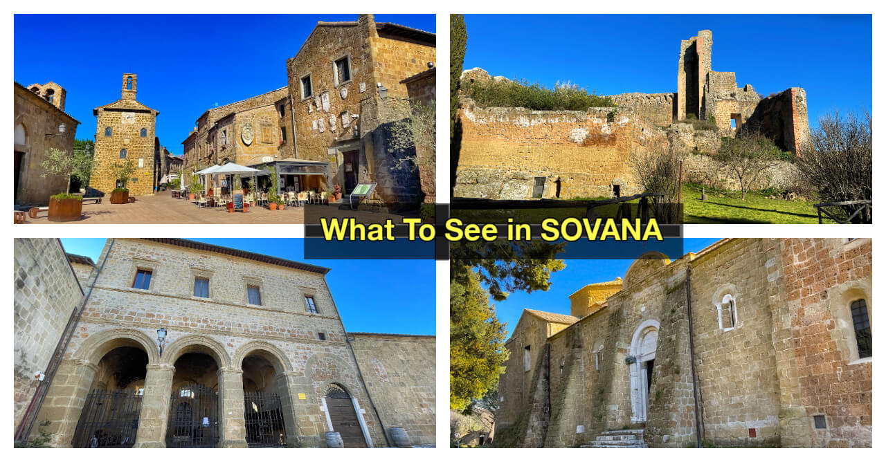 Interesting things to see and do in Sovana on a Tuscany Tour from Civitavecchia