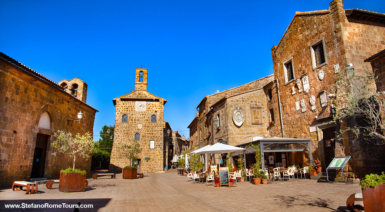 Debark Tours from Civitavecchia to Tuscany Pitigliano and Sovana Post Cruise Tour