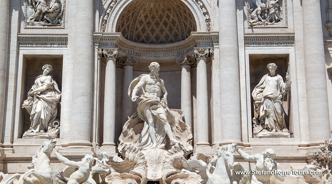 Facts about Trevi Fountain Rome private Tours from Civitavecchia