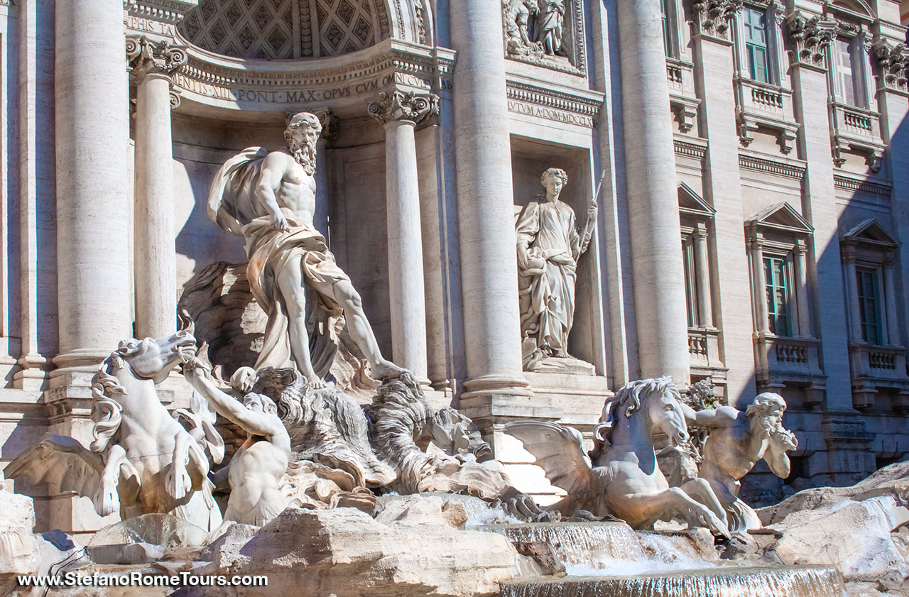 Oceanus Trevi Fountain Rome tours