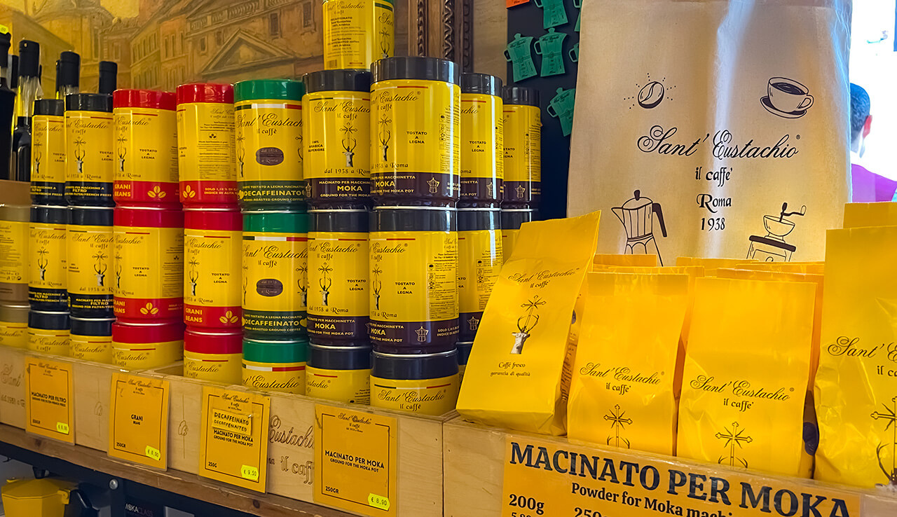 Best Sovenir Ideas for Coffee Lovers from Rome