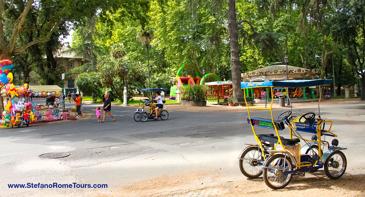 Villa Borghese Rome with kids