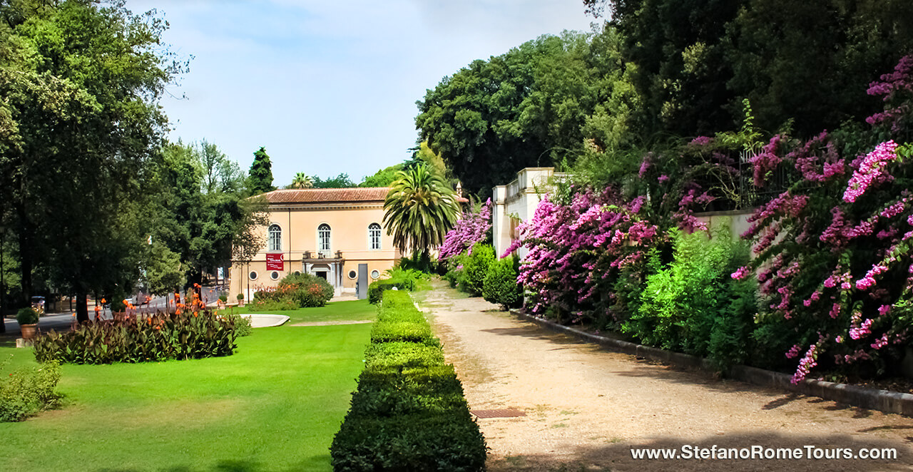 Guide to Villa Borghese Gardens in Rome private tours