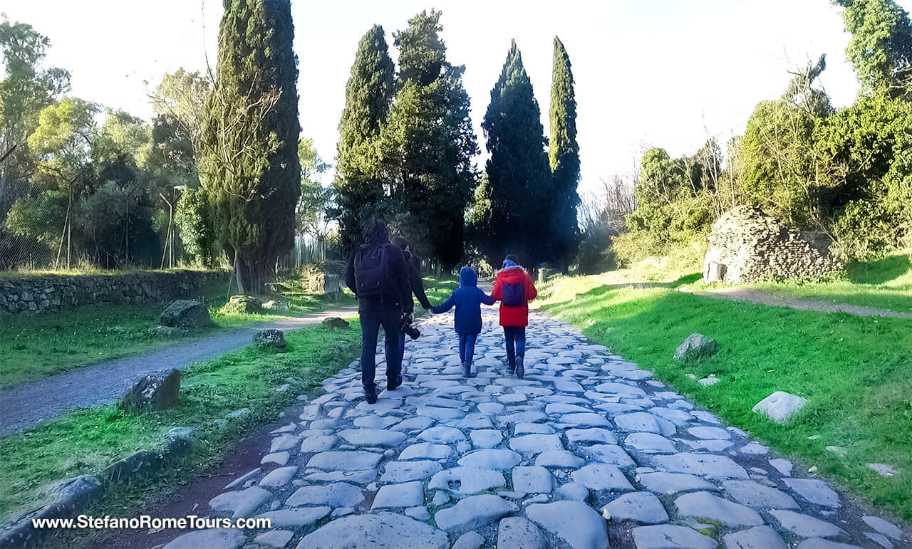 Rome with Kids Via Appia Ancient Appian Way
