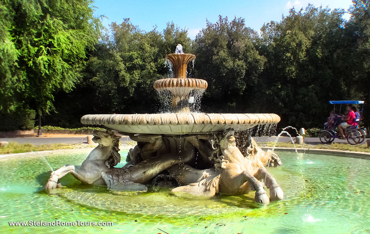 Guide to Villa Borghese Gardens in Rome private tours