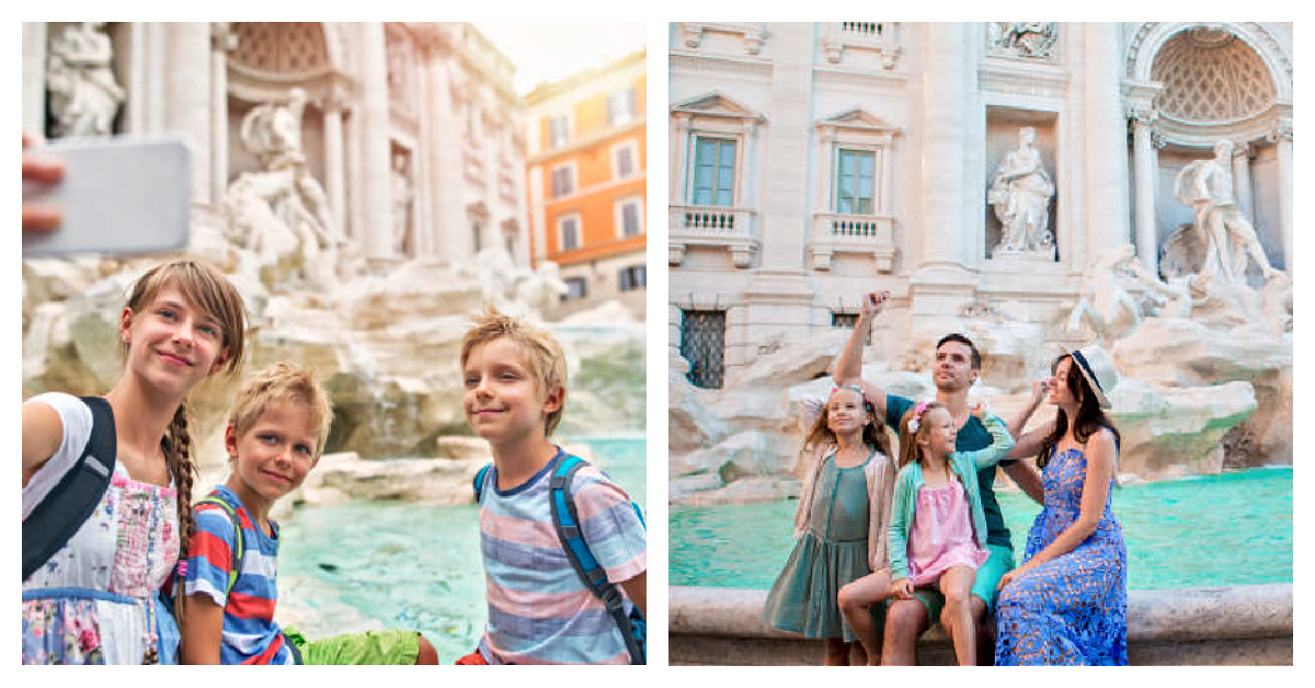 Visiting Rome with kids fun for family Italy vacation