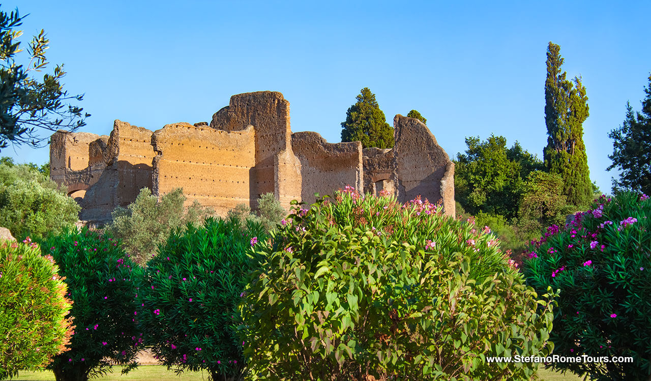 Hadrian's Villa  day trips from Rome to Tivoli Odyssey Emperors Cardinals