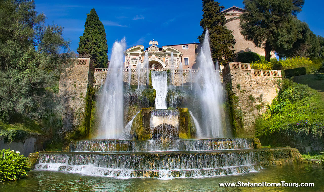 Villa d'Este Best Autumn Day trips from Rome to Tivoli Villas
