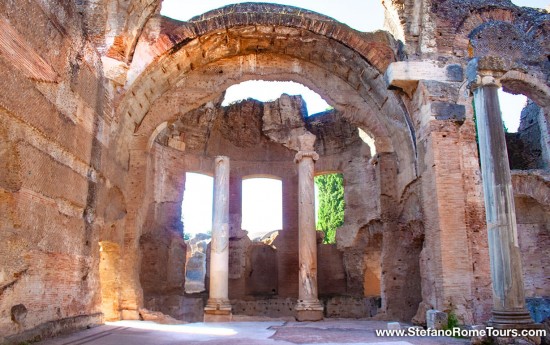 Hadrian's Villa Tivoli debarkation Tours from Civitavecchia