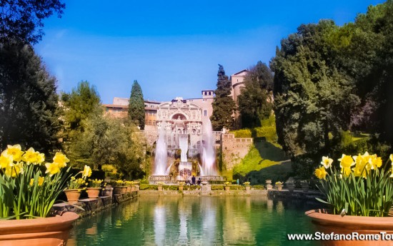 Post Cruise Tours from Civitavecchia to Tivoli Villas