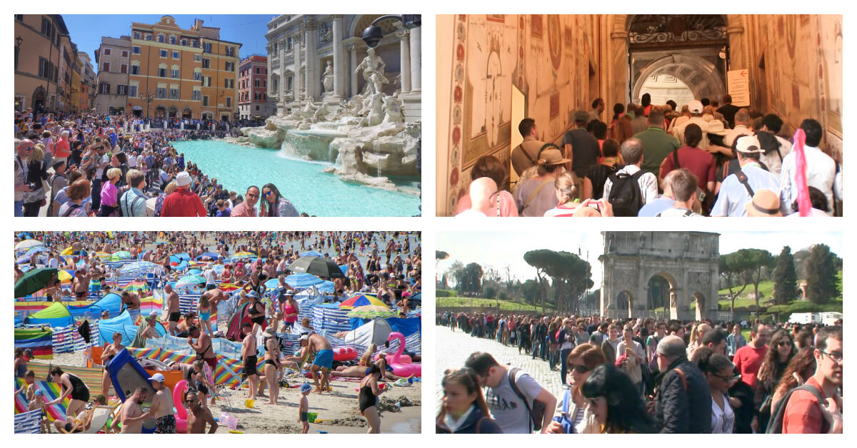 Rome Crowds and Summer Heat Best travel seasons to visit Italy