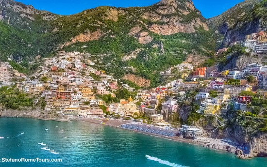 Private tours from Rome to Herculaneum, Sorrento, Positano on Amalfi Coast 