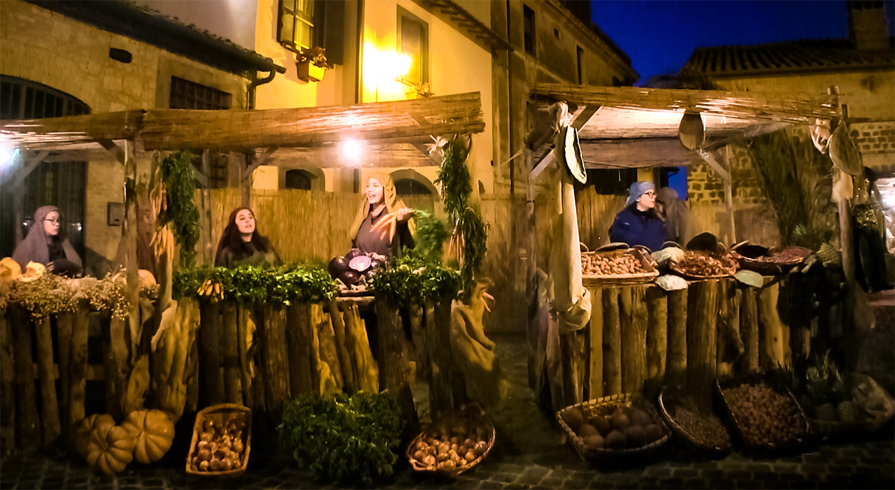Tarquinia Best Living Nativity Scenes in Italy near Rome 