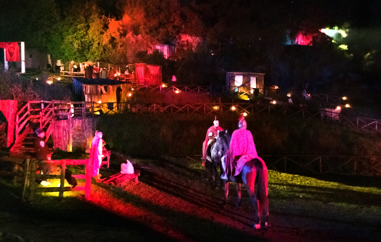 Corchiano Christmas Living Nativity Scenes in Italy near Rome