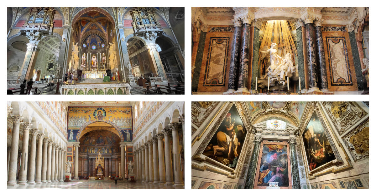 Most famous churches in Rome