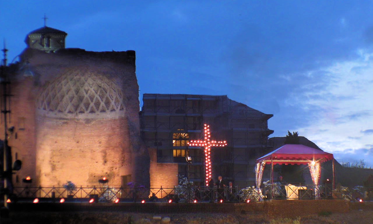 Easter in Rome Good Friday Via Crucis