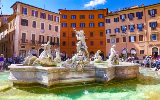 Piazza Navona La Dolce Vita Rome limousine tours from Cruise Ship 